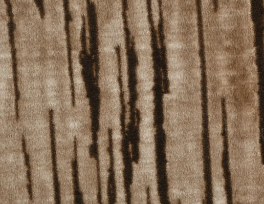 Kraftiq Homes 214 cm (7 ft) Polyester Room Darkening Door Curtain (Pack Of 2)  (Printed, Self Design, Brown)