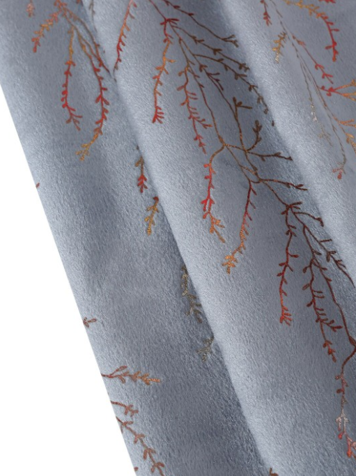 Aura Rose | 2 Pieces Velvet out Door Curtains