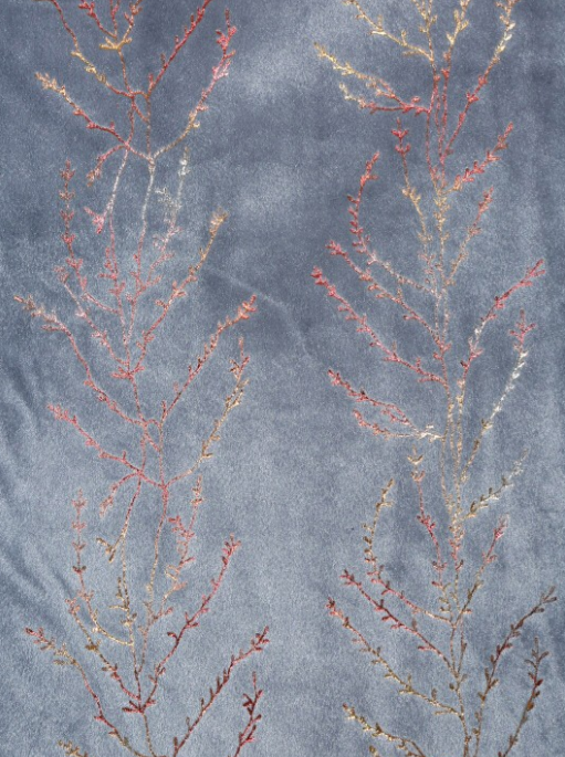 Aura Rose | 2 Pieces Velvet out Door Curtains