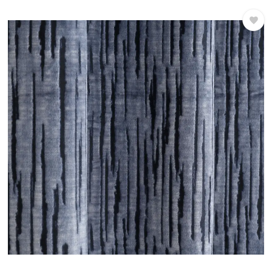 Kraftiq Homes 214 cm (7 ft) Polyester Room Darkening Door Curtain (Pack Of 2)  (Printed, Self Design, Grey)