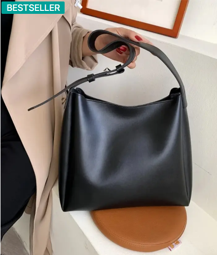 LIZIQI Stylish Handbag for women | Ladies Purse Tote Bag Waterproof Messenger Bag  (Black, 15 inch)