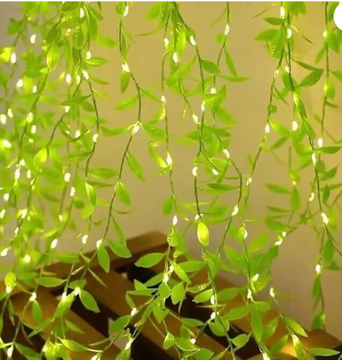PRIMERISE 200 LEDs 3 m Yellow Flickering, Steady String Rice Lights  (Pack of 1)