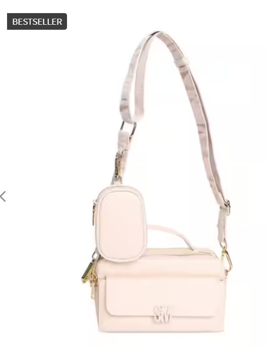 STEVE MADDEN  | Women BKISTEN Sling Bag with Detachable Straps