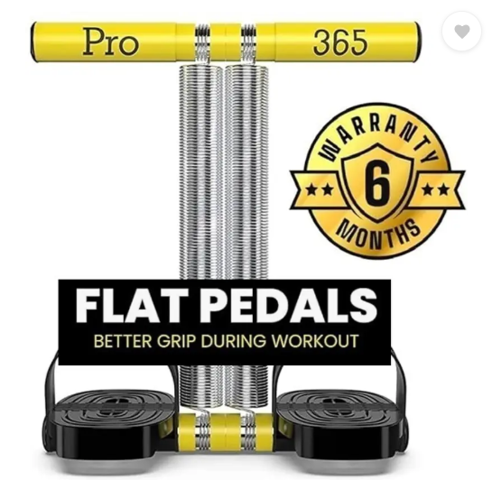 PRO365 Combo Of Double TT, Pushup Bar, Toning Tube and Abdominal Wheel for Ab exerciser Fitness Accessory Kit Kit