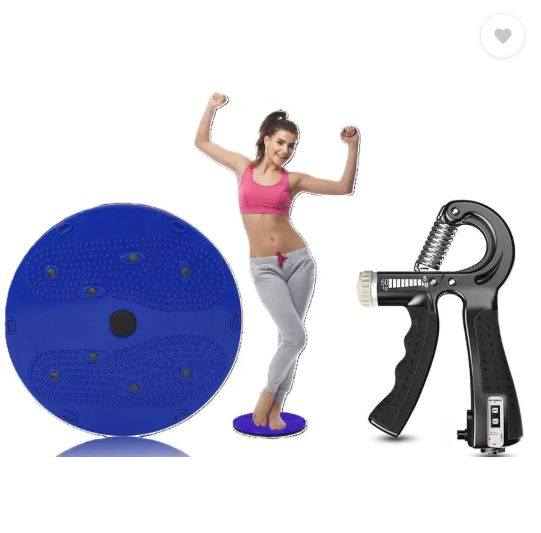Khargadham HOME GYM Countable Hand Gripper and twister For Men and Women Fitness Accessory Fitness Accessory Kit Kit
