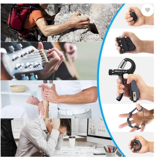 Khargadham HOME GYM Countable Hand Gripper and twister For Men and Women Fitness Accessory Fitness Accessory Kit Kit