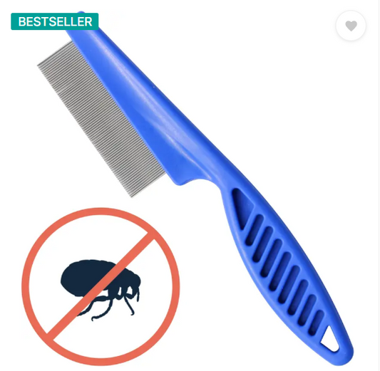 S.Blaze Pet Grooming Ticks, Flea Remover Hair Comb Blue Plain/ Bristle Brushes for Cat, Dog