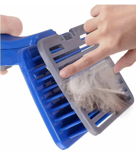 Breedo (Combo of 4) Dog Toothpaste + Teeth Brush + Comb + Slicker For All Breed Dogs Basic Comb for Dog & Cat, Dog, Monkey, Rabbit, Hamster