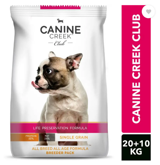 Canine Creek Club, Ultra Premium - All Life Stages, Chicken 30 kg Dry Adult Dog Food