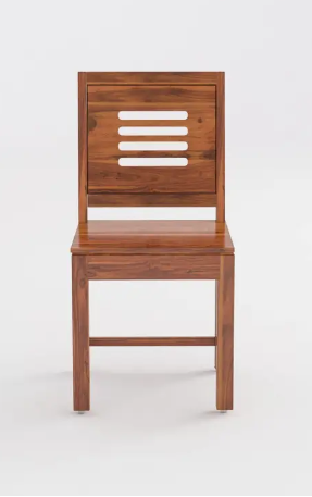 Cherry Wood Rosewood (Sheesham) Solid Wood Dining Chair  (Set of 1, Finish Color - Honey finish)