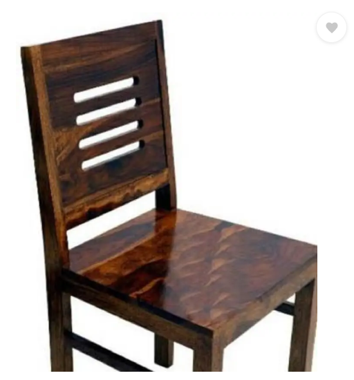Allie Wood Finish Color - Walnut Brown Solid Wood Dining Chair  (Set of 2, Finish Color - Walnut BROWN)