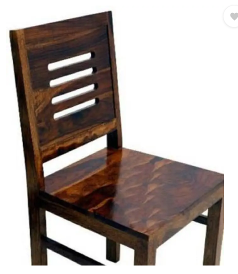 Allie Wood Finish Color - Walnut Brown Solid Wood Dining Chair  (Set of 2, Finish Color - Walnut BROWN)
