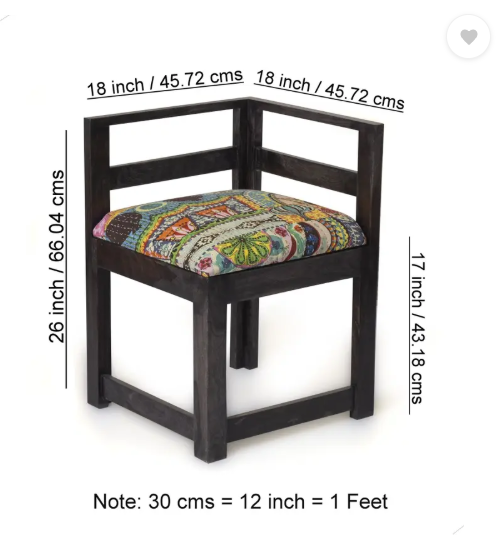 Ikiriya Kingston Rosewood ( Sheesham ) Solid Wood 4 Seater Dining Table (Finish Color - Mahogany, DIY(Do-It-Yourself))