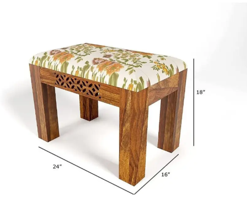 Custom Decor Solid Wood 4 Seater Dining Set (Finish Color -Honey Finish, DIY(Do-It-Yourself))