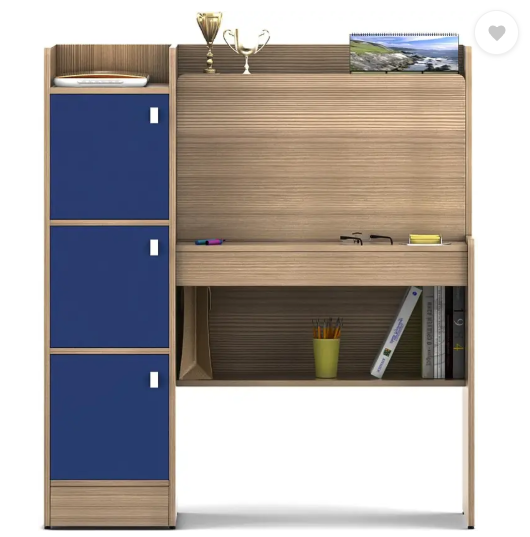 SPACEWOOD Engineered Wood Study Table (Free Standing, Finish Color - DOUGLAS LARCH, Knock Down)