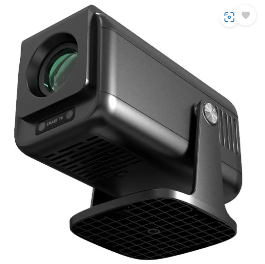 PLAY Latest Smart Android 13 1+8G 5G WiFi BT 15k Lm 4k 8k 180 degree Rotation (25000 lm / Wireless / Remote Controller) Portable Projector  (Black)