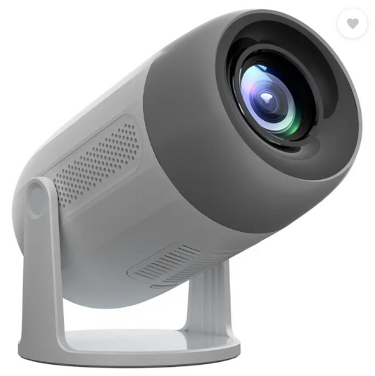 ZEBRONICS Zeb-Pixaplay 63 (Zeb-MLP 7) (5000 lm) Portable 1080p, 150 Inch Screen Size, 200 Degrees Tilt Mechanism, Auto Keystone Adaptation, Android, Built-in Speaker, Bluetooth, HDMI ARC, WIFI, Miracast Smart LED Projector  (White)
