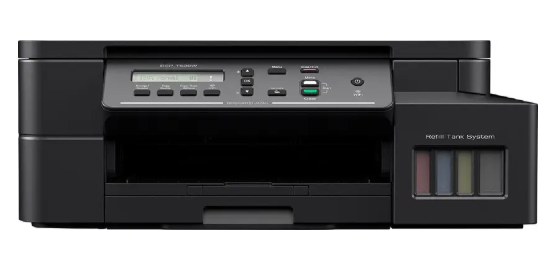 brother DCP-T525W All-in-One Refill Multi-function WiFi Color Ink Tank Printer (Borderless Printing) ideal for Home & Office Usage with 1 Additional Black Ink Bottle (5 Ink Bottles Included)