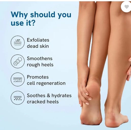 Be Bodywise 20% Urea Foot Roll-On | For Dry & Cracked Heels  (50 ml, Set of 1)