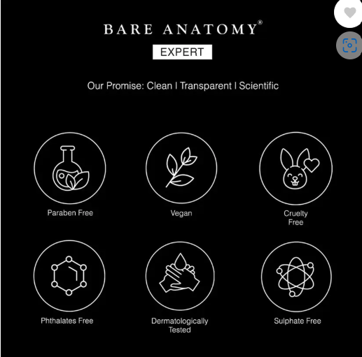 BARE ANATOMY Anti-Dandruff Shampoo - Strengthens Hair with Salicylic Acid & Biotin  (250 ml)