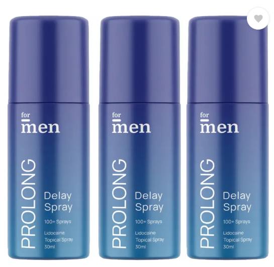 Formen Prolong Delay Spray For Men (Pack of 3)  (90 ml)