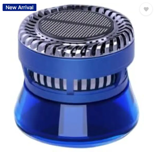 HouseOfCommon Car Air Freshner Diffuser GEMACAR_SOLAR ROTATING AROMA THERAPY_G821 (50 ml)