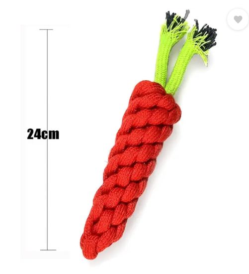 PETZLUV YOUHAVEDEAL Toys for Puppies & Medium Dogs Toys | Color May Vary | Rope Ball Toy Cotton Ball, Chew Toy, Fetch Toy, Training Aid, Tug Toy For Dog & Cat