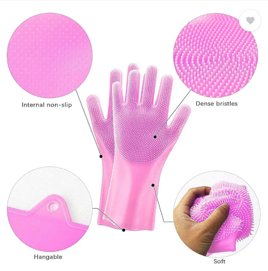 SHEEPEHEAD Best Quality Dish Washing & pet grooming & all purpose cleaning Gloves 1 ml Pet Facial Cleanser (Suitable For Cat, Dog)
