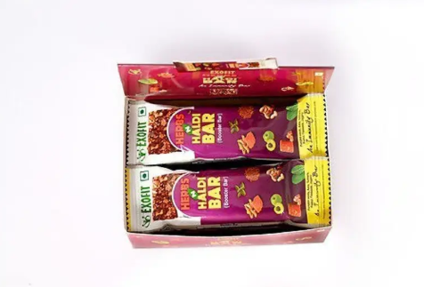 EXOFIT Herbs 'N' Haldi Bar Energy Bars (210 g, Herbs, Haldi, Tulsi, Amla)