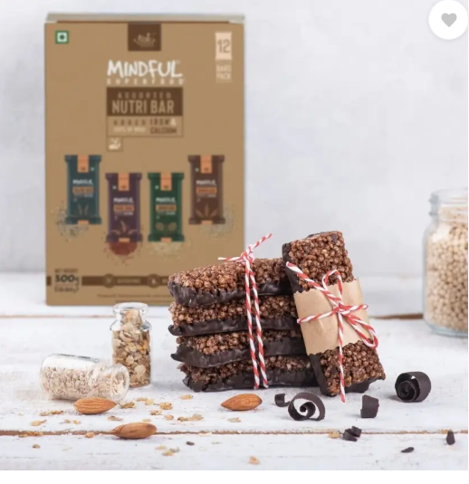 Eat Anytime Assorted Millet Nutri Bar | Energy Bar Sugar Free -(6pcs of 25gm) Nutrition Bars (25 g, Variety Pack)