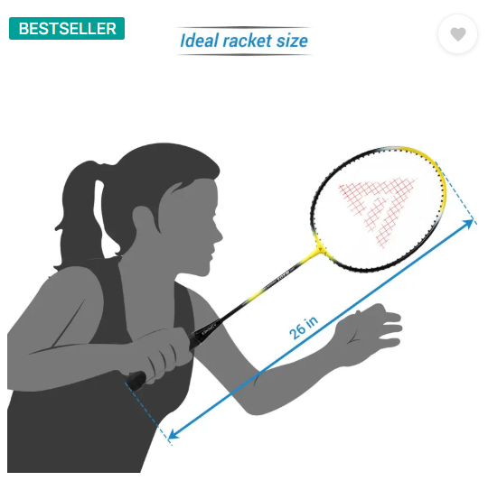 Adrenex by Flipkart R201 Combo - 2 Racquet with Shuttle Badminton Kit