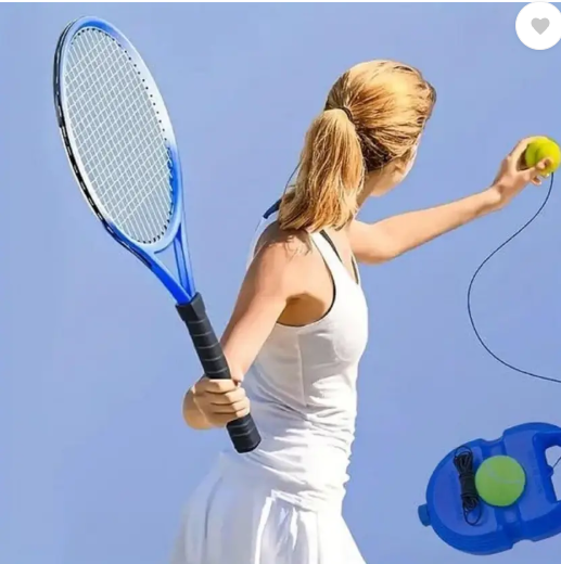 GRYPP Cricket & Tennis Training Set – Solo Rebound Ball Trainer with High-Density Tennis Kit