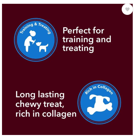 PET HOOD Dog Chew Chicken Stick 450 g, Sticks for Dogs, Dog Snacks, Dog Treats Chicken Dog Chew (500 g, Pack of 1)