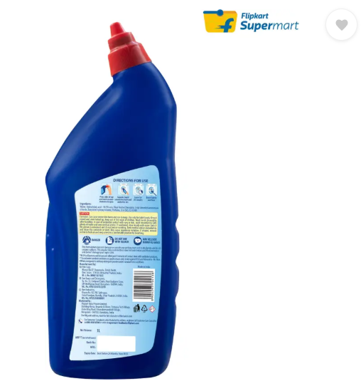 Flipkart Supermart Disinfectant Original Liquid Toilet Cleaner  (3 x 1000 ml)