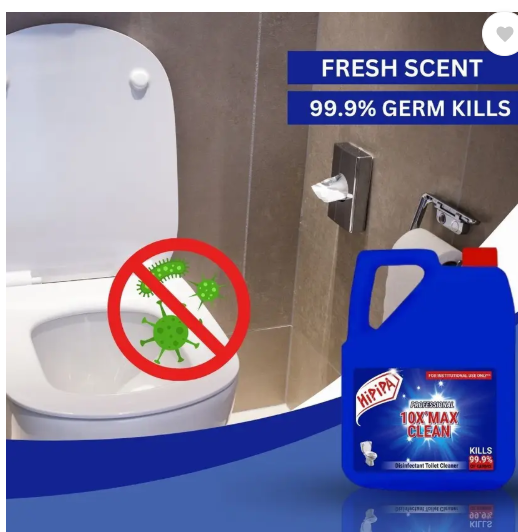 Hipipa Disinfectant Toilet Cleaner Liquid Original Liquid Toilet Cleaner  (5 L)