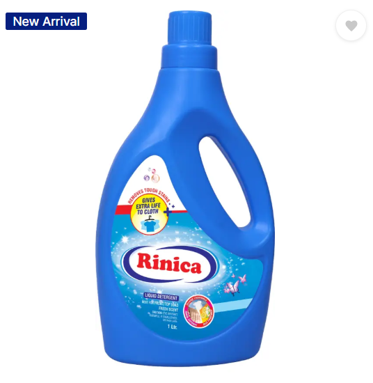 Rinica Toilet cleaner Liquid Detergent Dish wash (1 Ltr x 3 Combo Pack) Lemon Liquid Toilet Cleaner  (3 x 1000 ml)