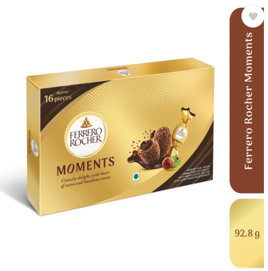 Ferrero Rocher Moments T16 Bites  (16 x 5.8 g)