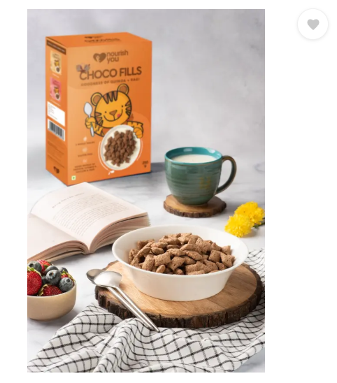 Nourish You by Nourish you Choco Fills | Goodness of Quinoa and Ragi Box  (250 g)