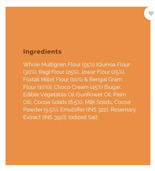Nourish You by Nourish you Choco Fills | Goodness of Quinoa and Ragi Box  (250 g)