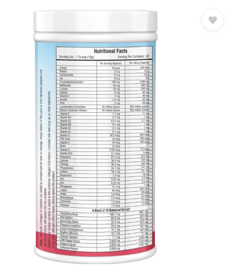 Floral Nutrition Kids Protein Powder with DHA,Vitamin-D for Growth,Immunity, Active & Strong Kid Nutrition Drink  (400 g, Strawberry Flavored)
