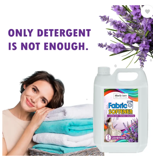 Black Care Lavender Fabric Conditioner 5 L | AntiBacterial | Long Lasting Fragrance & Shine  (5 L)
