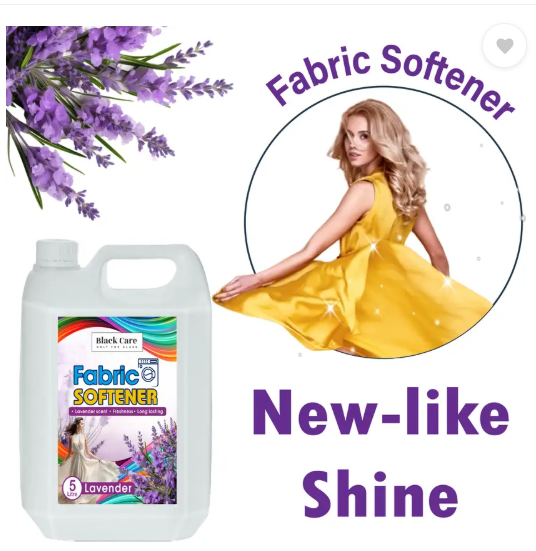 Black Care Lavender Fabric Conditioner 5 L | AntiBacterial | Long Lasting Fragrance & Shine  (5 L)