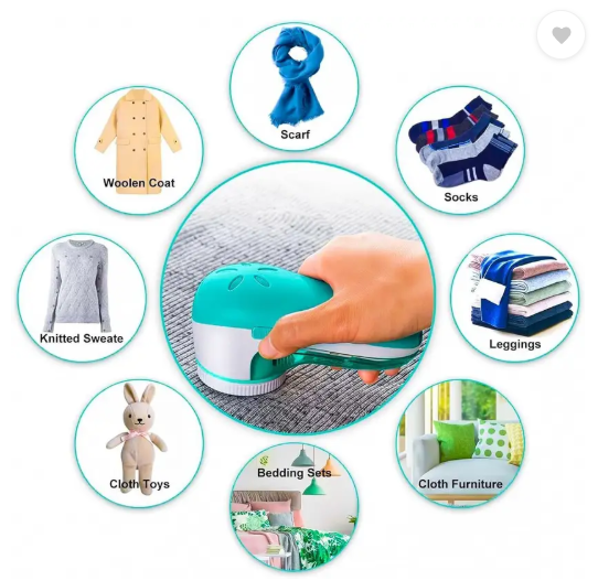 VRPRIME Lint Remover for Clothes Lint Remover for Sweaters, Fabrics Woolen and Blankets Lint Roller