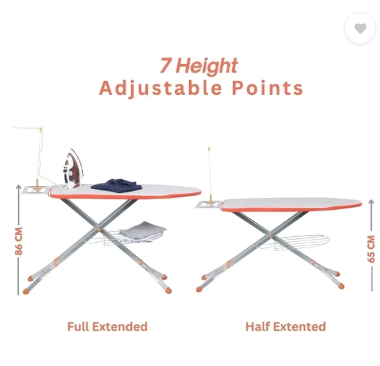 Jaimini Iron Table With Removable – Iron Press Table Ironing Board