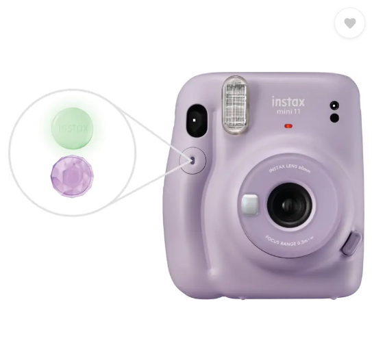 FUJIFILM Instax Mini 11 Instant Camera  (Purple)