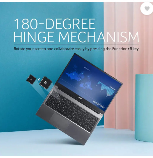 Acer Aspire Lite AMD Ryzen 5 Hexa Core 5625U - (16 GB/512 GB SSD/Windows 11 Home) AL15-41 Thin and Light Laptop  (15.6 inch, Steel Grey, 1.59 Kg)