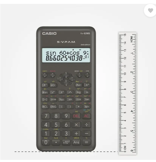 CASIO FX-82MS Scientific Scientific Calculator (12 Digit)
