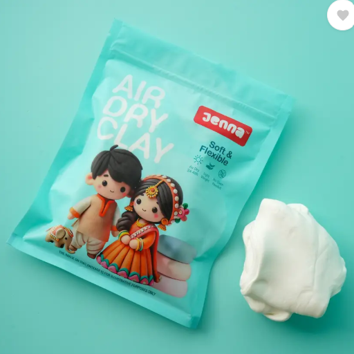 Jenna Air Dry Art Clay  (300 g)