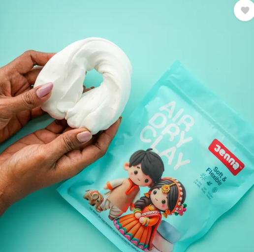 Jenna Air Dry Art Clay  (300 g)
