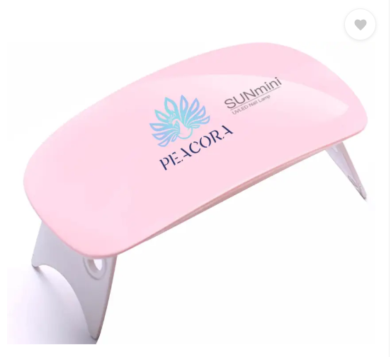 PEACORA Sun Mini & 25g UV Resin Hard Clear Glossy Finish for Artists & Professional